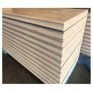 PU PIR Polyurethane Rock Wool Fireproof Eco Friendly Cold Room Structural Insulated Sandwich Panels For Internal External Walls