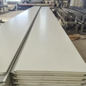 PU Polyurethane Core Metal Carved Exterior Wall Panel Fireproof Thermal Insulation Sandwich Board for Villa Hotel Prefab House