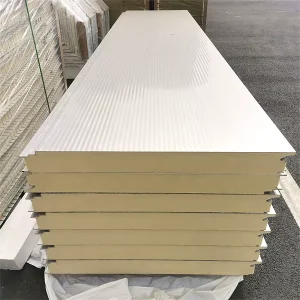 PU Polyurethane Sandwich Panel PIR Stainless Steel Panel Wall Outdoor Insulated Sandwich Panels Building for Cold Room