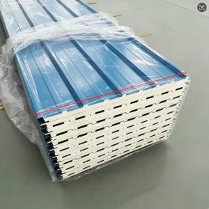 PU Sandwich Panel 950 1150mm Width Customized Size for Large Scale Cold Storage and Construction Project