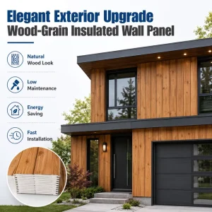 PU Sandwich Panel External Wall Metal Insulation Board Polyurethane Hard Foam Roof Panels Metal Carved Modern Fire Resistant