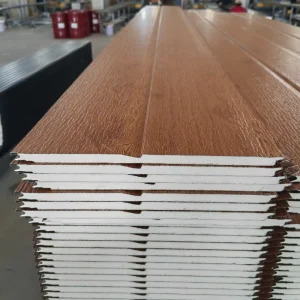 PU Sandwich Panel Siding Panel for Exterior Interior Decoration Building House