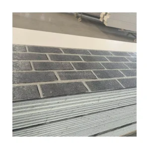 PU Sandwich Panel for Thermal Insulation Fireproof Waterproof PU Wall Cladding Board