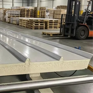 PU Sandwich Panels Fire Resistant Water Resistant Eco Friendly Steel Core