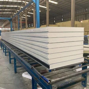 PU Sandwich Panels Polyurethane Foam PUR PIR PUF Cold Room Storage Warehouse Insulation Sandwich Panels Boards