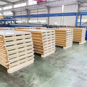 PU Sandwich Roof Panel Insulation PU PIR Sandwich Panel Cold Room Insulated Panel for Refrigeration Storage