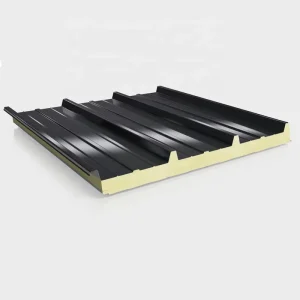 PU Sandwich Wall Panel with Sound Insulation and Fire Resistant Features for Warehouse Use