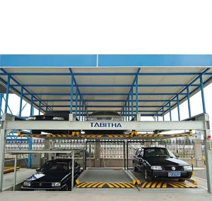 PUZZLE Outdoor Motor-Driven Steel Automatic Lifting Sliding Parking System IC Card and Button Operation CE Certified