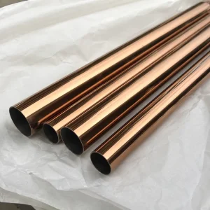 PVD Coated Stainless Steel Tube Sheet For Hotel Exterior Wall Decoration Project