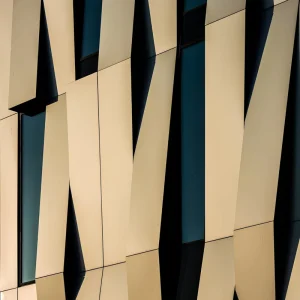 PVDF Coated Aluminum Facade Panel Fireproof Eco-Friendly Cladding for Curtain Walls and Hotel Exterior Wall