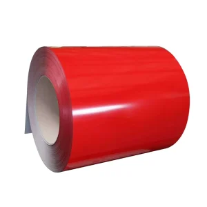 PVDF Coated Prepainted Galvalume Steel Coil 0.3-1.0mm Extreme Weather Anti Fade for Metal Roofing Sheet