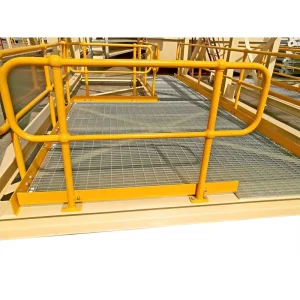 Painted Handrails Pipe Railing Hot Dipped Galvanized Railing Stair Handrail Stanchion Industrial Steel Ball Joint