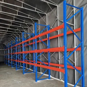 Pallet Storage Steel Pallet Rack Industrial Heavy Duty Rack Q235B Steel for Cold Storage Centers with Powder Coated Finish