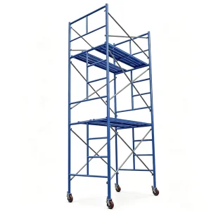 Passage-Type Galvanized Steel Scaffolding System Construction Ladder Mason’s Frame Scaffolding for Outdoor Hotel Use
