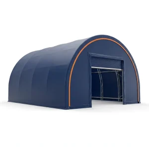 Pavilion Industrial Hall Fabric Building Expo Storage Shelter Structure Warehouse Tent PVC Certified Membrane Galvanized Steel