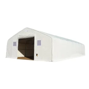 Peak Warehouse Tent Galvanized PVC Canvas Storage Tent Outdoor Event Tent