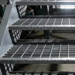 Perforated Steel Grating Stair Treads Anti Slip Metal Perforated Anti skid Galvanized Steel Stair Grating Stair