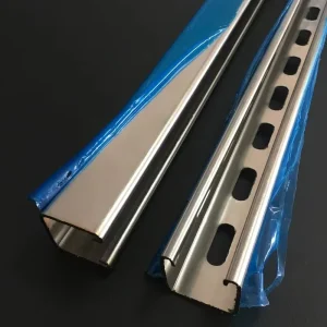 Perforated and Slotted Stainless Steel SS304 Pillar Channel Support Seismic Bracket