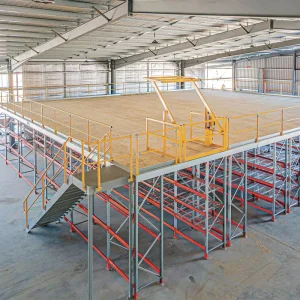 Peterack CE Certified Standard Mezzanine Platform Mezzanine Floor With Stair Steel Industrial Warehouse Floor Platform