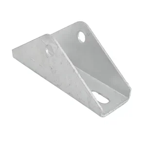 Photovoltaic Triangular Right Angle Connectors Anodized Surface Aluminum Alloy Solar Mounting Brackets for Steel Roof