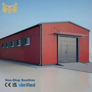 Pole Barn Kits Customized Steel Warehouse Prefab Workshop Building