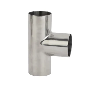 Polished Tee 3 Way Clamp Y Type Tee 304 316 316L Sanitary Weld Tube Equal Reducer Stainless Steel Pipe Fittings