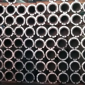 Poly Lined Hot-dip Galvanized Steel Pipe with Motor & Gearbox for Farm Irrigation Systems Featuring Remote Monitoring