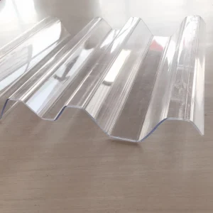 Polycarbonate Corrugated Sheet PC Corrug Roofing Panels Plastic Greenhouse Roof Material