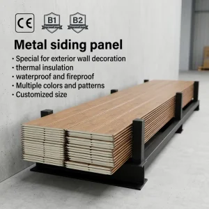 Polystyrene PU Fire Resistant Water Resistant Eco Friendly Modern Metal Sandwich Panels for Cold Rooms Hotels Kitchens
