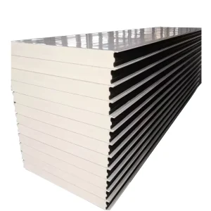 Polyurethane Core Sandwich Panel PU Insulated Wall Roof Panel for Prefab House