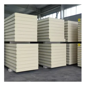 Polyurethane (PU) Sandwich Panel for Warehouse Roof B1 Fireproof Insulated Panel
