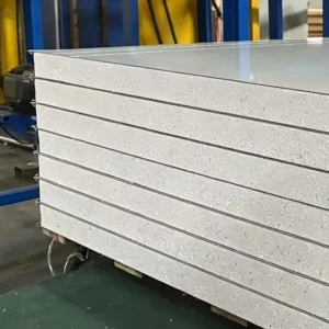 Polyurethane PU Sandwich Wall Panel for Steel Structure Building Fire Resistant Water Resistant Eco Friendly