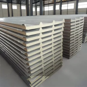Polyurethane Sandwich Panels with High density Insulating Polyurethane Foam for Roofs and Walls