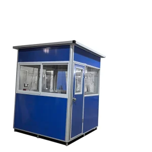 Popular Luxury Modern Guard House Design Sentry Box Waterproof Durable Eco Friendly Lightweight Steel Structure