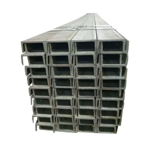 Popular U Channel Steel Beam Structural Hot Rolled Channel Steel St37 Carbon Steel