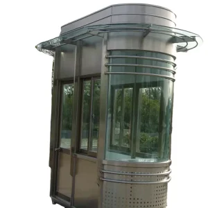 Portable Color Steel Sandwich Panel Smoking Booth for Outdoor Use