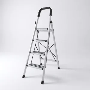 Portable Foldable Aluminum Steel Ladder