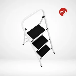 Portable Foldable Step Steel Ladder Household Step Ladder with EN14183