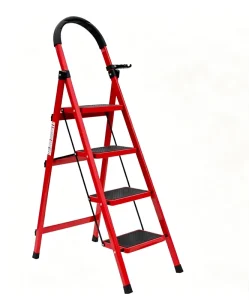 Portable Folding Step Ladder 3-7 Steps 150kg Load Capacity with Safety Lock for Home Office