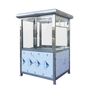 Portable Guard Booth Security Guard Cabin Prefabricated Security Booth