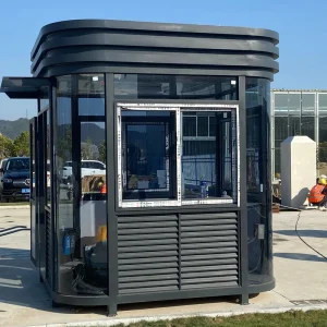 Portable Prefabricated Sentry Box Security Guard Booth Outdoor Carport Security House