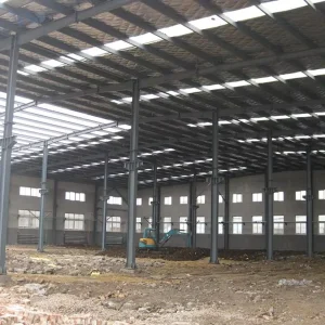 Portable Steel Structure Workshop for Auto Repair and Industrial Use