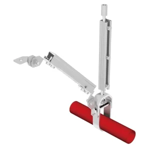 Position Adjustable Stainless Steel Seismic Bracing for Various Pipes Flexible Design Corrosion Resistant for Rail Transit