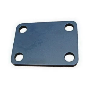 Powder Coated Metal Steel Square Base Plate with Holes