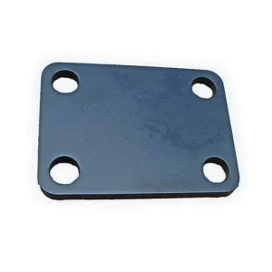 Powder Coated Metal Steel Square Base Plate with Holes