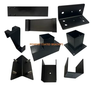 Powder Coated Stainless Steel Angle Bracket L& U Type for Wood Furniture Wall Mount