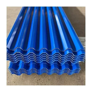 Ppgi Color Coated Corrugated Metal Roofing Sheet Prices Prepainted Galvanized Steel Roofing Sheet for House Panel