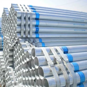 Pre Galvanized Hot Dipped Galvanized Round Pipe Welded Steel Tube for Guardrail Framework Project