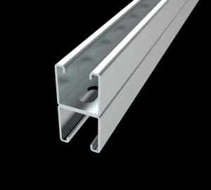 Pre-Non-Hole Back-to-Back (Duplex) Strut Channel C Profile Galvanized Steel C Channel Support Cutting