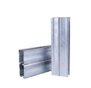 Pre-Non-Hole Back-to-Back (Duplex) Strut Channel C Profile Q235 Grade AiSi Standard Galvanized Steel Channels
